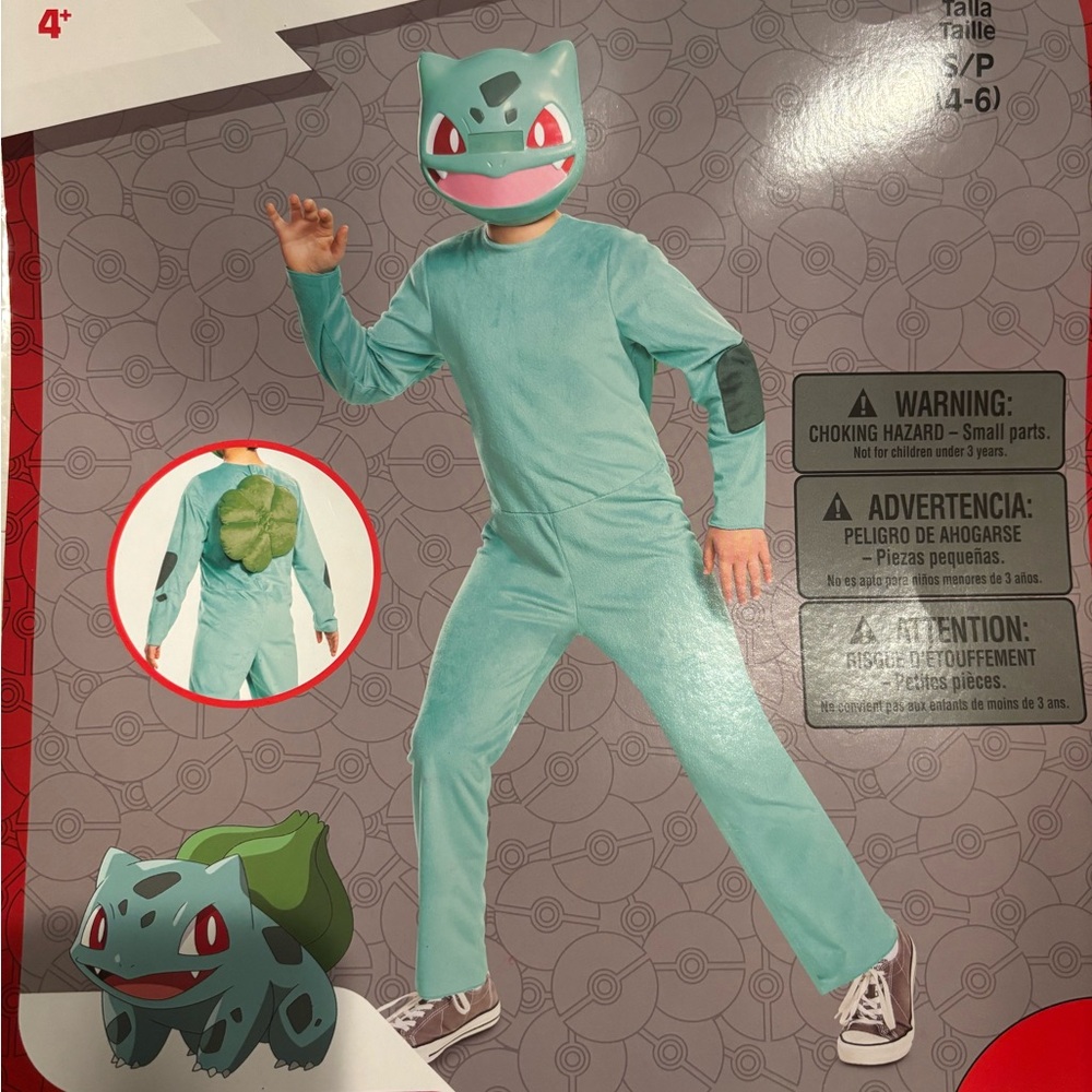 Green and Blue Hooded Jacket with Leaf Design